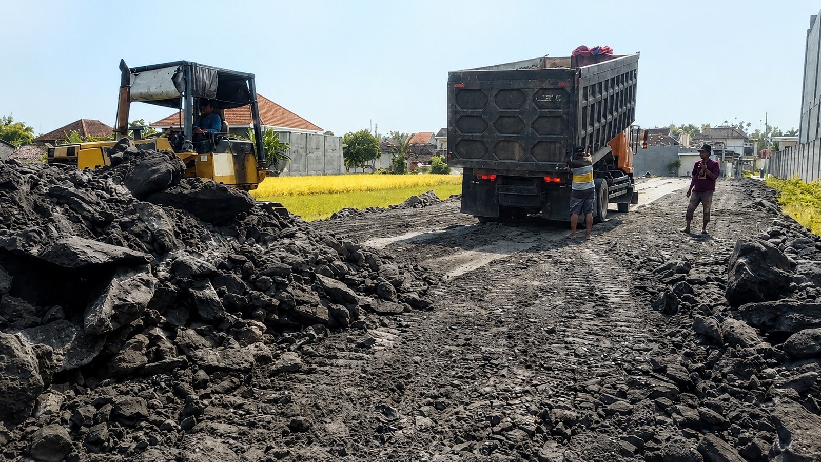 Urugan Paras Lahan Jombang — Jombang
